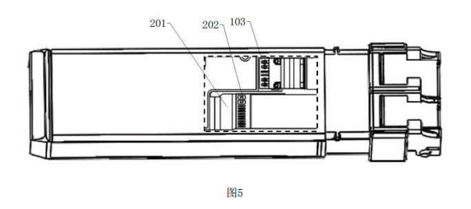 雙層軟硬結(jié)合板在光模塊中與光學(xué)組件的組裝結(jié)構(gòu)示意圖 雙層軟硬結(jié)合板在光模塊中與光學(xué)組件的組裝結(jié)構(gòu)示意圖