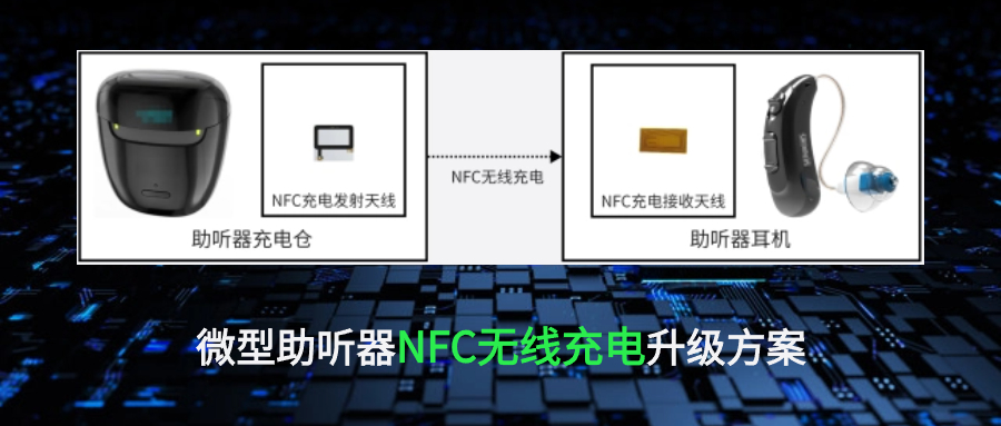 微型助聽器NFC無線充電升級(jí)方案 微型助聽器NFC無線充電升級(jí)方案