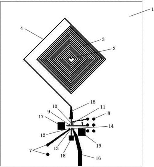 藍牙天線器件結構圖 藍牙天線器件結構圖